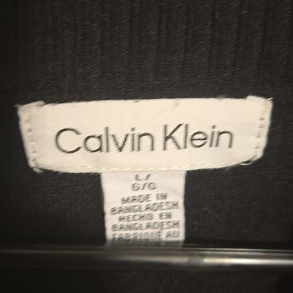 Calvin Klein large turtle neck black size large - Picture 5 of 5